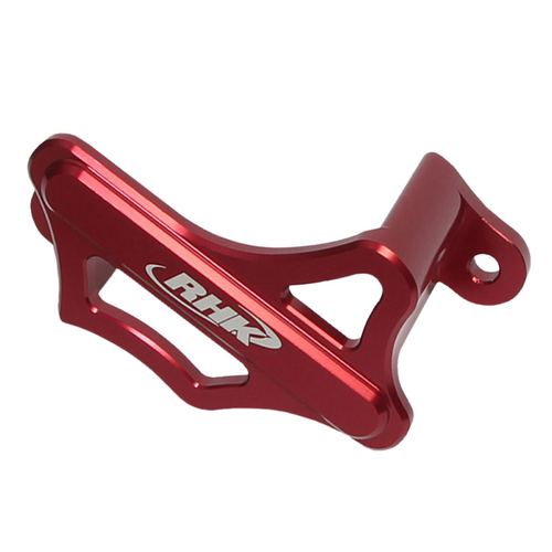 Honda CRF450X 2005-2017 RHK Red Rear Brake Caliper Guard Anodised Aluminium