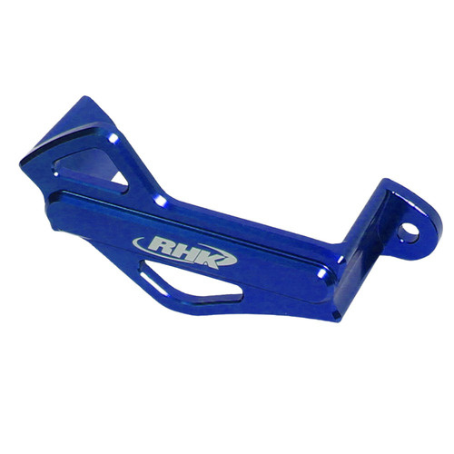 Yamaha YZ125 2006-2021 RHK Blue Rear Brake Caliper Guard Anodised Aluminium