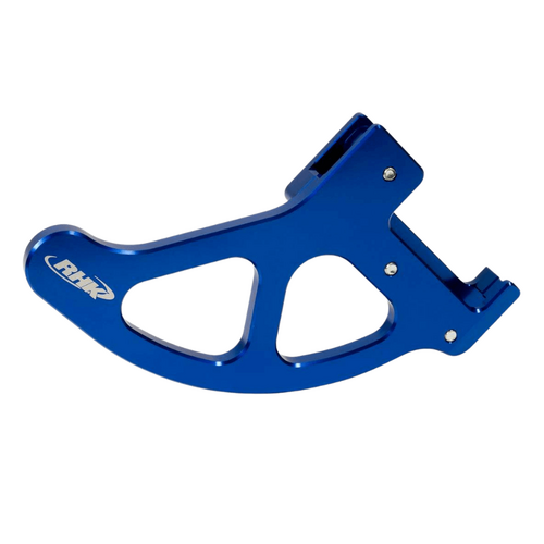 Yamaha YZ250FX 2022-2024 RHK Blue Rear Brake Caliper Guard Anodised Aluminium