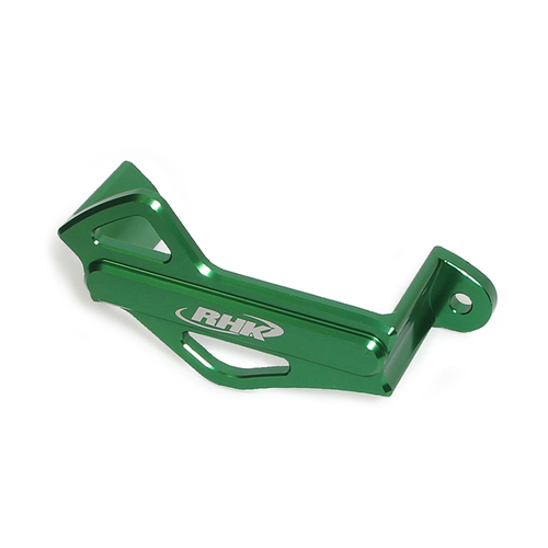 Kawasaki KX250F 2004-2021 RHK Brake Caliper Guard Green Anodised Aluminium