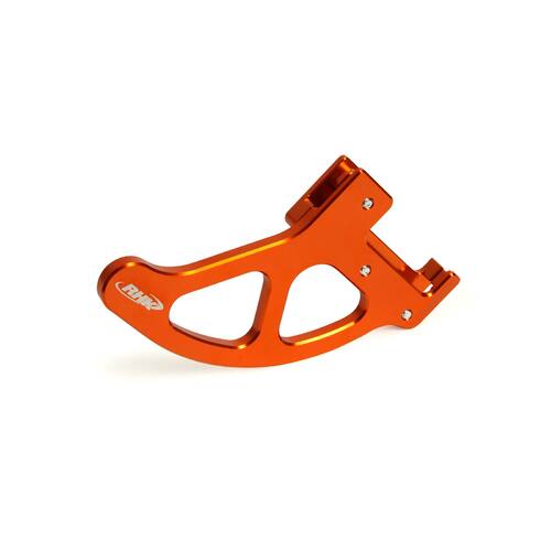 Husaberg FX450 2010-2011 RHK Rear Disc Guard Orange Anodised Aluminium