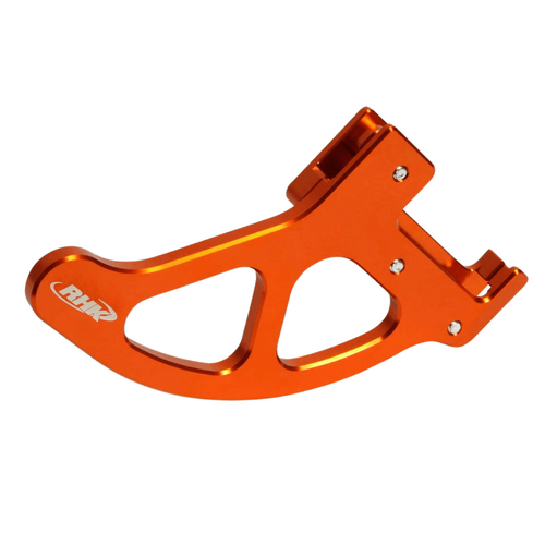 Husaberg FE570 2009-2012 RHK Orange Rear Brake Disc Guard Anodised Aluminium