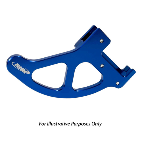 Gas-Gas EC500F 2024 RHK Blue Rear Brake Disc Guard Anodised Aluminium