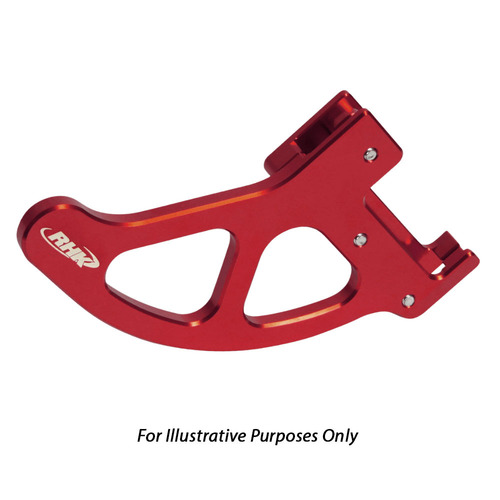 Gas-Gas ES500 2024 RHK Red Rear Brake Disc Guard Anodised Aluminium