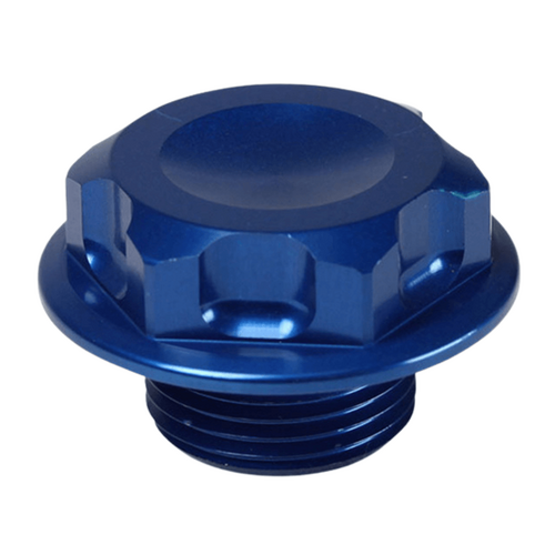 KTM 144 SX 2008 RHK Blue Steering Stem Nut Anodised Aluminium