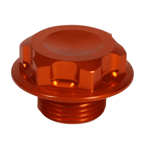 KTM 125XC-W 2017-2019 RHK Orange Front Axle Nut Anodised Aluminium