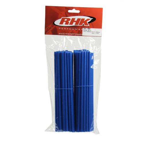 Husaberg TE250 - 4T RHK Front & Rear Wheel Spoke Wraps Covers - Blue 