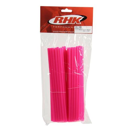 Yamaha WRF426 RHK Front & Rear Wheel Spoke Wraps Covers - Pink 