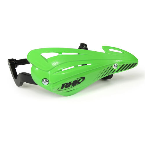 Kawasaki KX327 RHK XS Hand Guards Wrap Enduro HandGuards Green 