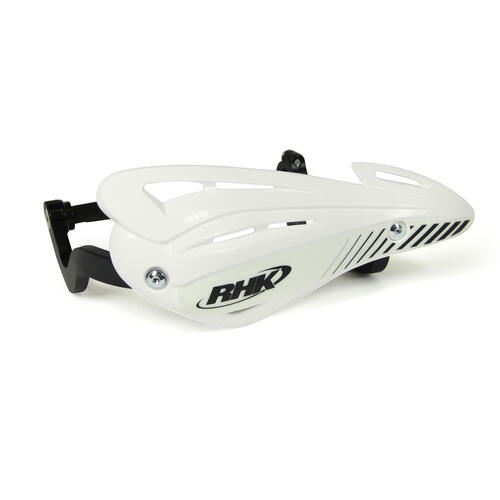 Kawasaki KX327 RHK XS Hand Guards Wrap Enduro HandGuards White 