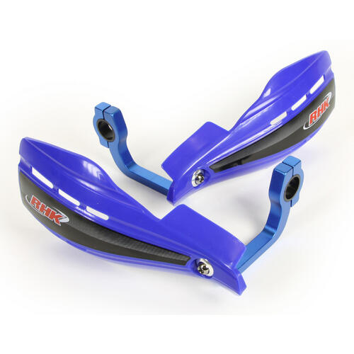 Kawasaki KDX220 RHK XS Enduro Handguards MX Hand Guards Blue KDX 220