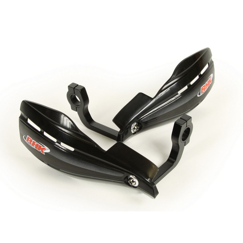 RHK XS Handguards Universal Enduro Motocross Hand Guards Black DR-Z WRF KLX 