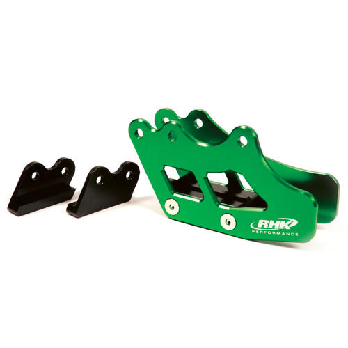 Kawasaki KX125 1997-2005 RHK Alloy Rear Chain Guide - Green 