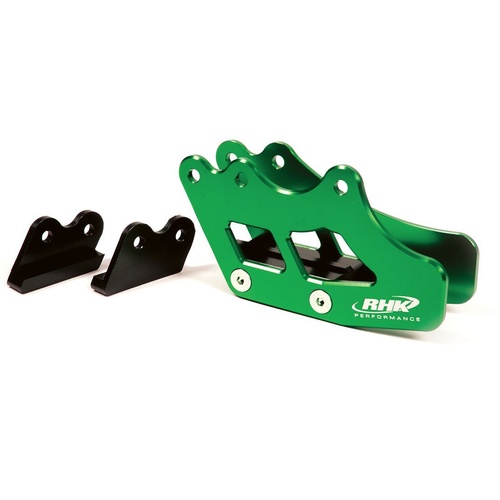 Kawasaki KX450F 2009-2017 RHK Alloy Rear Chain Guide - Green 