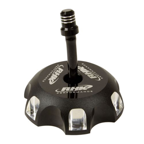 Kawasaki KX250 2005-2008 RHK Black Fuel Tank Cap Anodised Aluminium