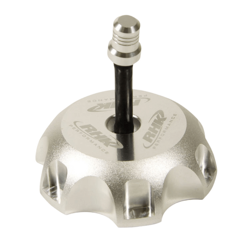 Kawasaki KX250 2005-2008 RHK Silver Fuel Tank Cap Anodised Aluminium