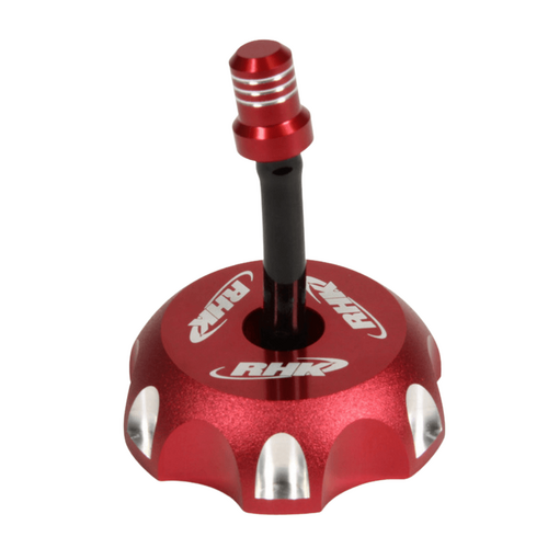 KTM 360MXC 1996 RHK Red Fuel Tank Cap Anodised Aluminium