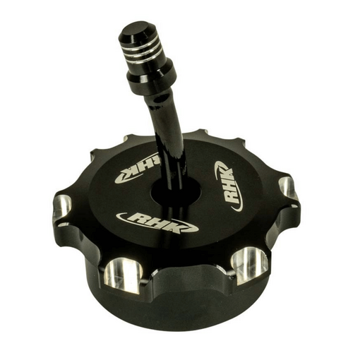 Honda CRF250RX 2019-2024 RHK Black Fuel Tank Cap Anodised Aluminium