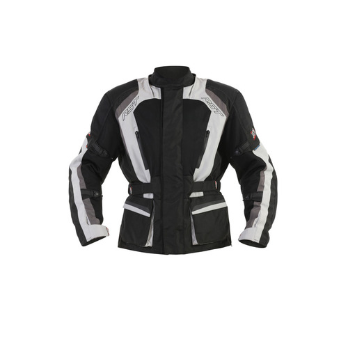 Rst Tundra Vented 34 Wp Adventure Motorcycle Jacket Black Silver