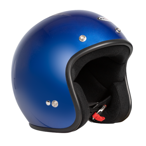 RXT Helmet Open Face Challenger Candy Blue
