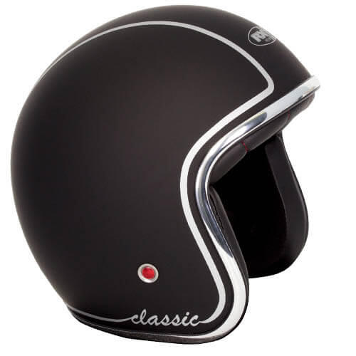 RXT Helmet Open Face Classic Matt Silver