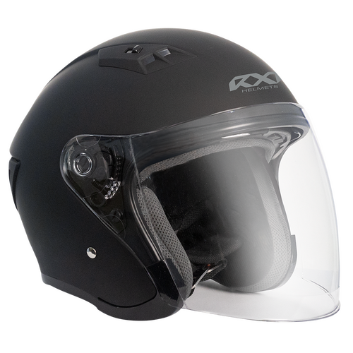 RXT Helmet Open Face Kruze Matt Black