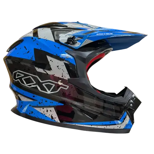 RXT Helmet Off-Road Sector Rage Gloss Black/Blue