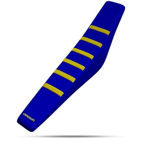 Sherco 250 SEF-R 2018 Strike Gripper Ribbed Seat Cover Yellow-Blue-Blue