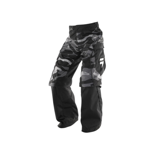 Shift Recon Veteran MX Motocross Pants Grey Black Size 28 / 30