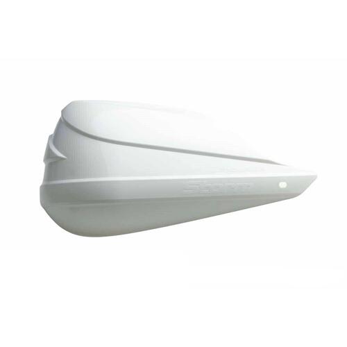 Barkbusters Storm Handguards Plastic Covers Only White