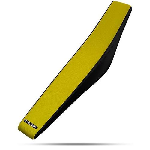For Suzuki RMZ250 2019 - 2023 Strike Gripper Seat Cover Yellow-Black