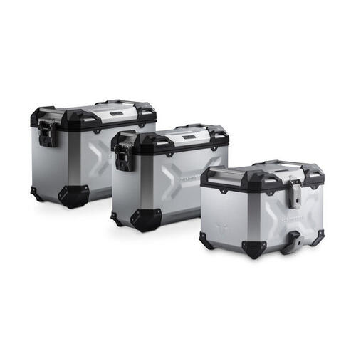 Triumph 1200 Tiger GT Explorer 2022-2023 SW-Motech Adventure Luggage Set Silver