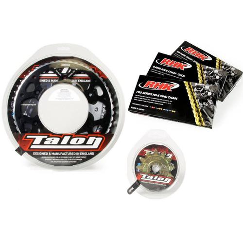 KTM 200 EXC 2000 - 2020 13T/48T Talon RHK O-Ring Chain & Black Sprocket Kit 