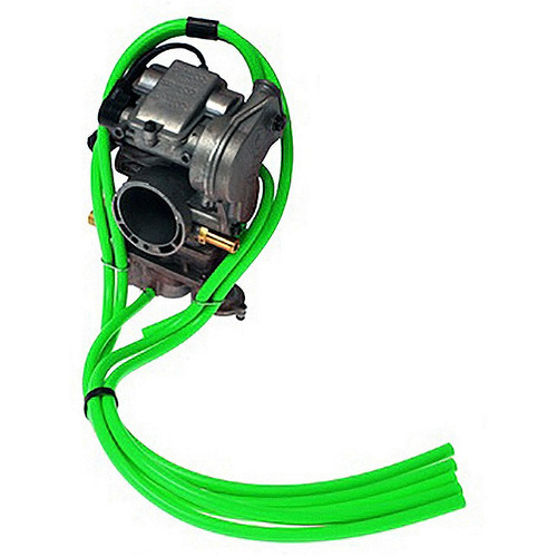 Samco Silicone Carburetor Carby Breather Vacuum Hose Line Kit - Green