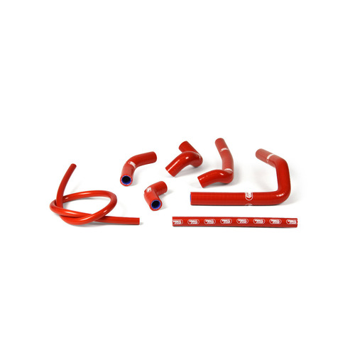 Honda CR250R 2002-2012 Red Samco Silicone Radiator Hose Kit 