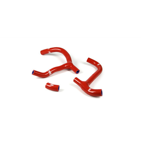Honda CRF450R 2009-2012 Red Y Piece Samco Silicone Radiator Hose Kit 