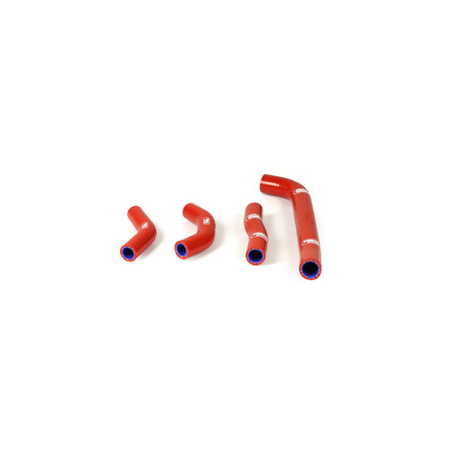 Honda CRF250R 2010-2013 Red Samco Silicone Radiator Hose Kit 