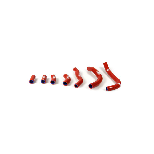 Honda CRF450X 2009-2012 Red Samco Silicone Radiator Hose Kit 