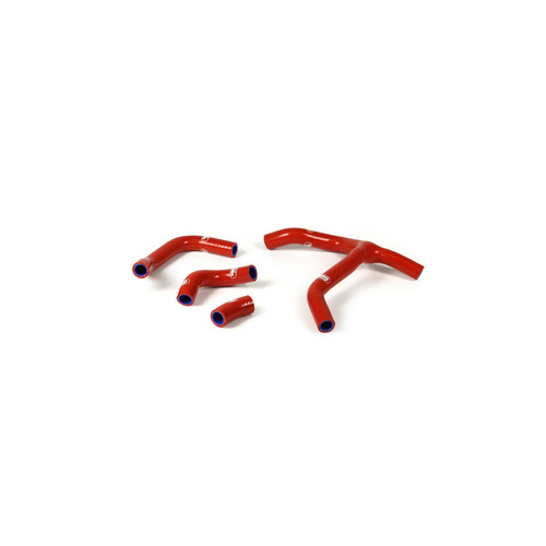 Honda CRF450R 2013-2014 Red Samco Silicone Radiator Hose Kit 