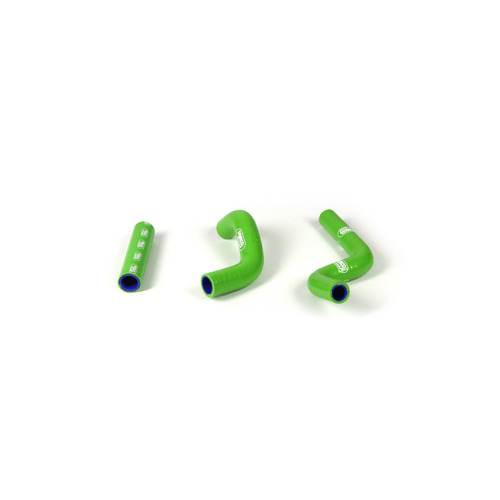 Kawasaki KX 80/85 98-12 Green Samco Silicone Radiator Hose Kit KX80 KX85