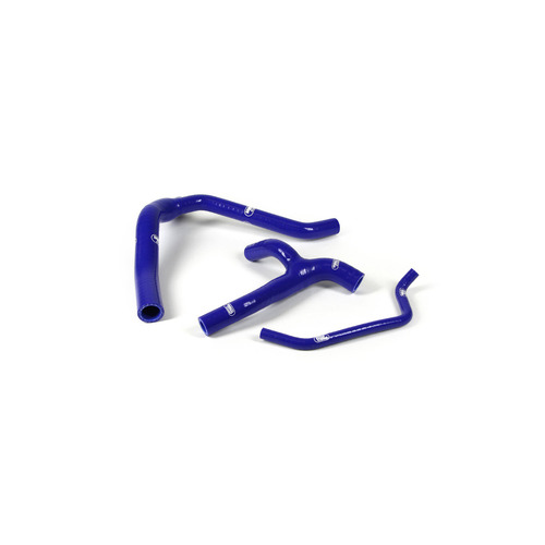 Kawasaki KX450F 2006-2008 Blue Samco Silicone Radiator Hose Kit 