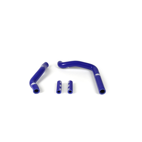 Kawasaki KX250 2005-2008 Blue Samco Silicone Radiator Hose Kit 