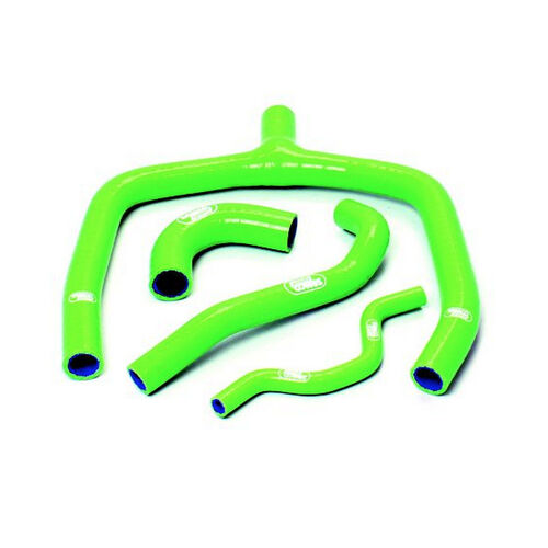 Kawasaki KX250F 2009-2014 Green Y Peice Samco Radiator Hose Kit 