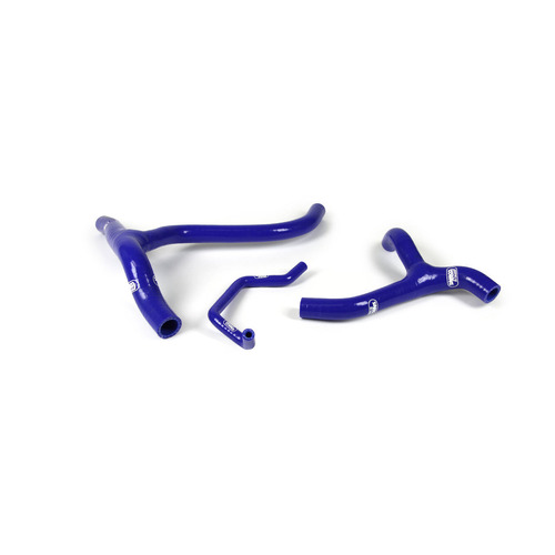 Kawasaki KX450F 2012-2014 Blue Y Piece Samco Silicone Radiator Hose Kit 