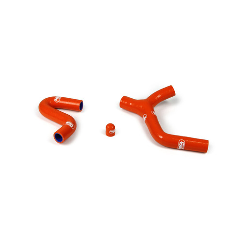 KTM 450 EXC-F 2008-2011 Thermo Bypass Orange Samco Radiator Hose Kit 