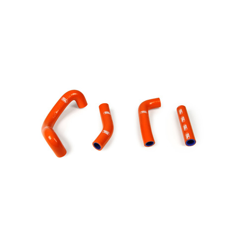 KTM 50 SX 2009-2011 Orange Samco Radiator Hose Kit 
