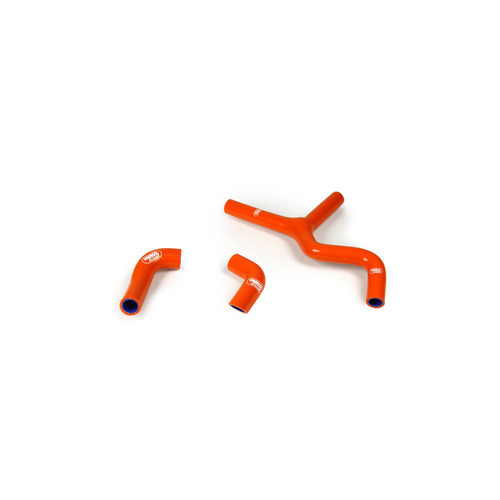 KTM 450 SX-F 2001-2006 Orange Samco Radiator Hose Kit 