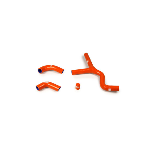 KTM 450 EXC-F 2001-2006 Thermostat Bypass Orange Samco Radiator Hose Kit 