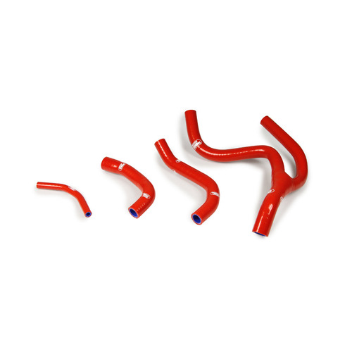 For Suzuki RM-Z250 2013-2014 Red Y Style Samco Silicone Radiator Hose Kit 