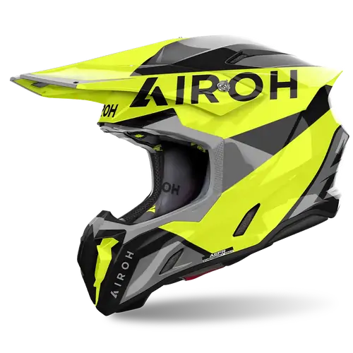 Airoh Off-Road Helmet Twist 3 King Yellow Gloss 